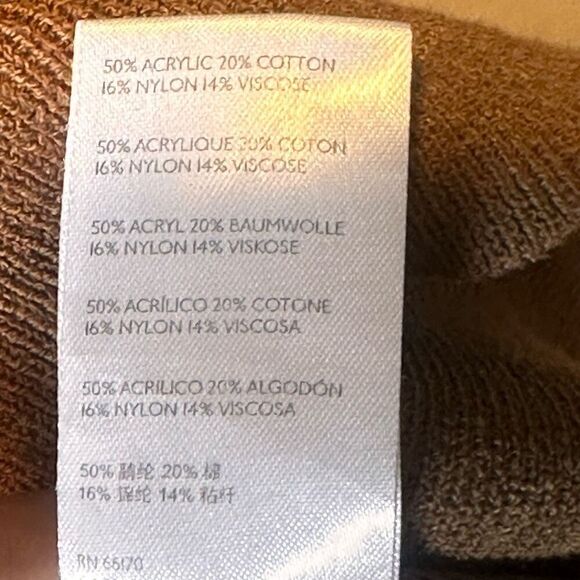 Free People Work From Home Pullover Sweater Top Mushroom - Picture 9 of 9